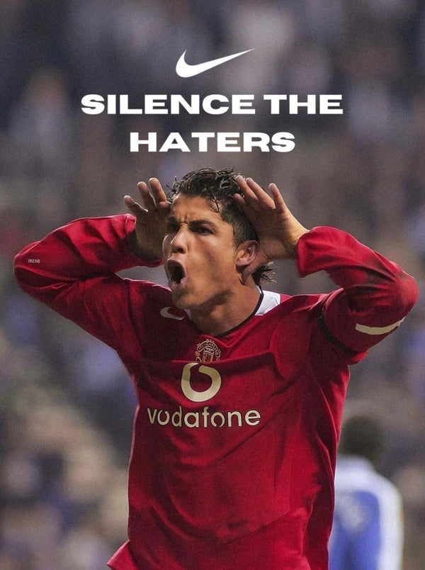 CR7 SILENCE THE HATERS